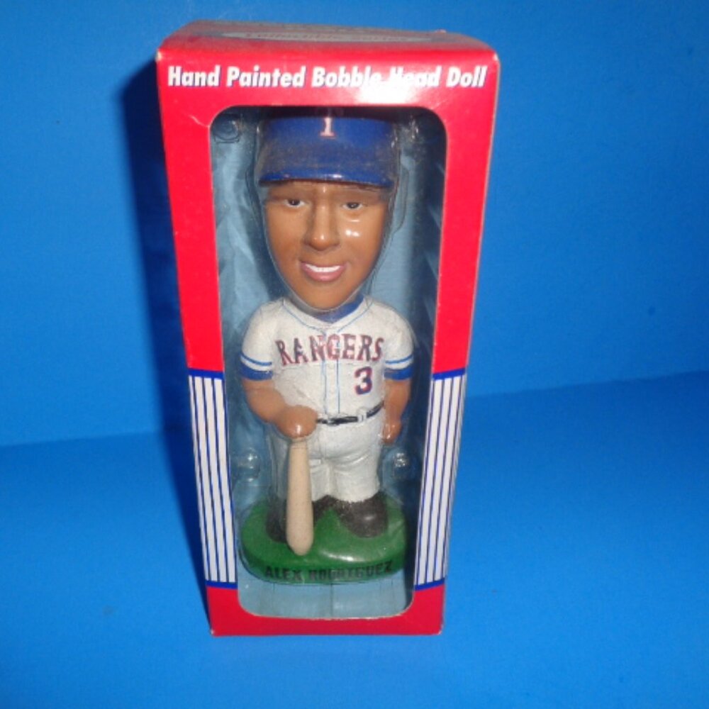 MLB Alex Rodriguez 8" Bobblehead Doll By Bobble Dobbles In Box